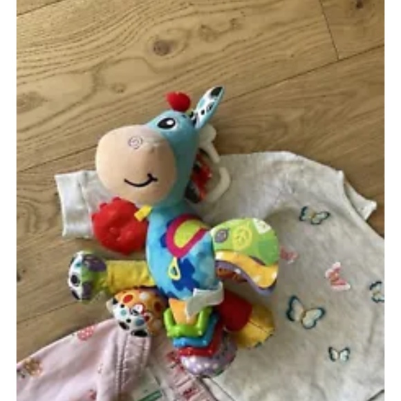 Baby Girl 12-18 Months Lot Bundle H&M Ruffle Toys Butterfly Top - Picture 9 of 10